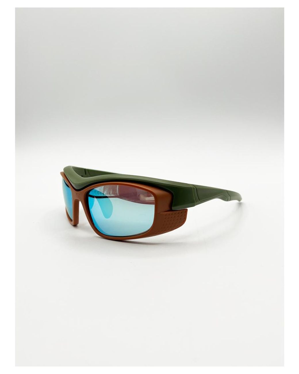 SVNX Blue Cycling Style Glasses for men