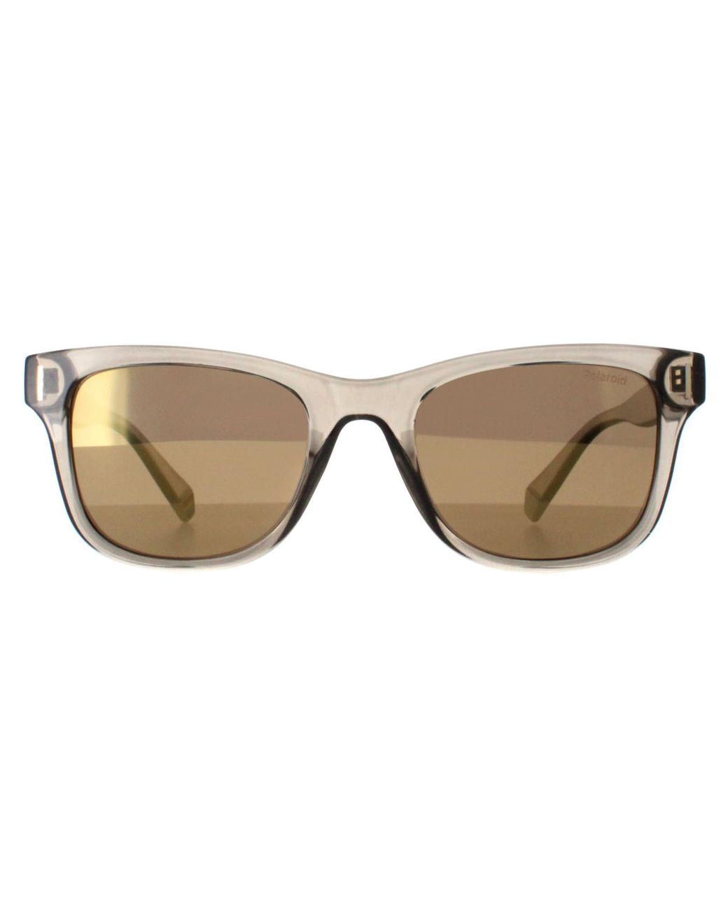 Polaroid Brown Rectangle Mirror Polarized Pld 6206/S