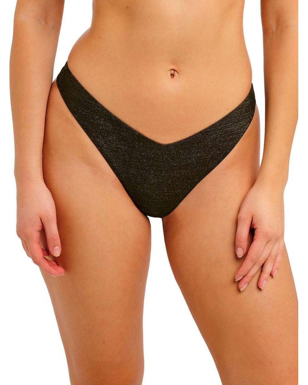 Freya Black Arizona Wave Brazilian Bikini Brief