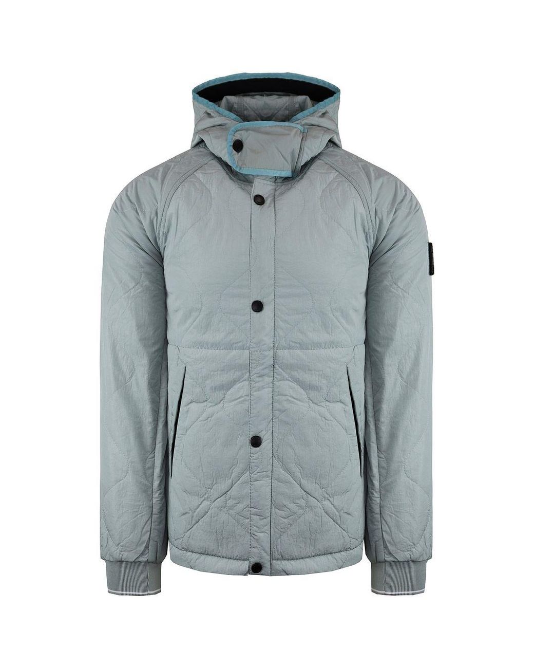 Weekend Offender Gray Retro 80's Manilla Ice Jacket for men