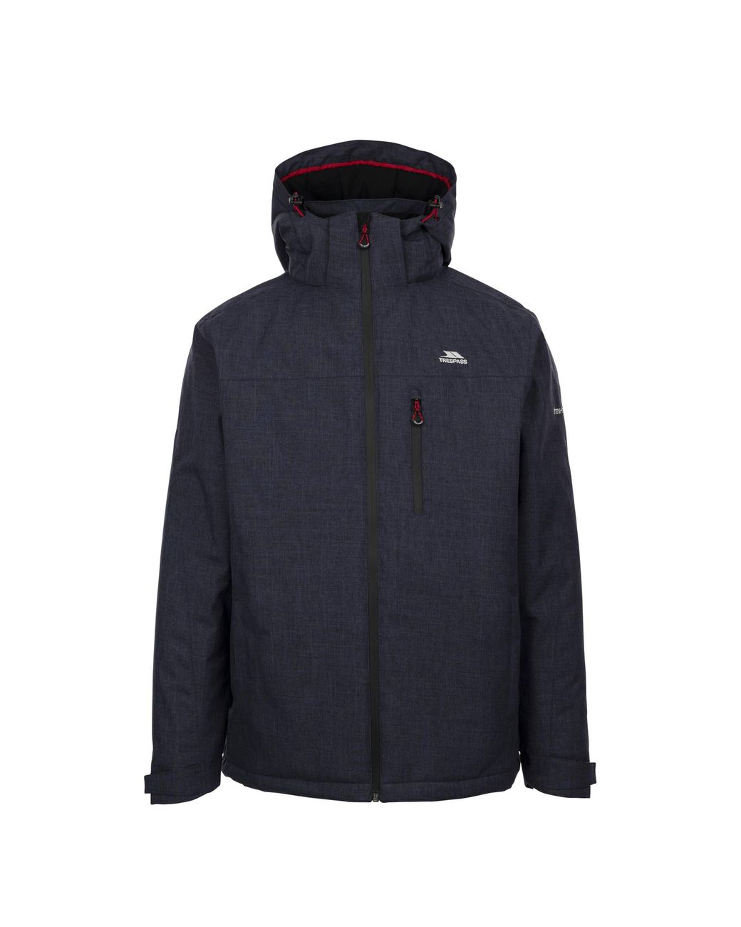 Trespass Blue Fyfinn Padded Waterproof Jacket Marl) for men
