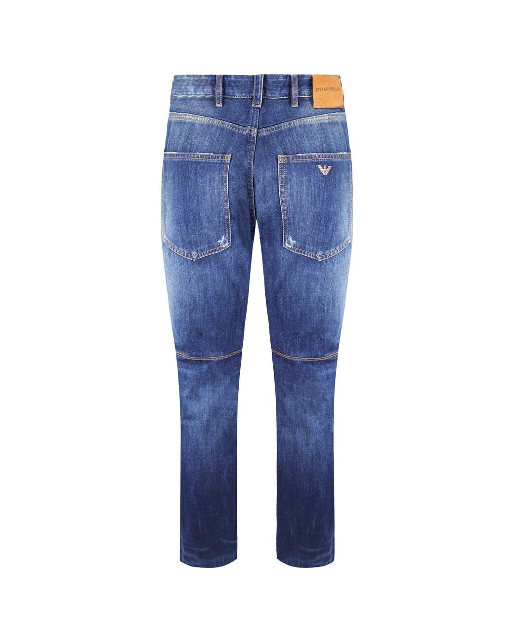 Emporio Armani Blue Jeans Cotton for men