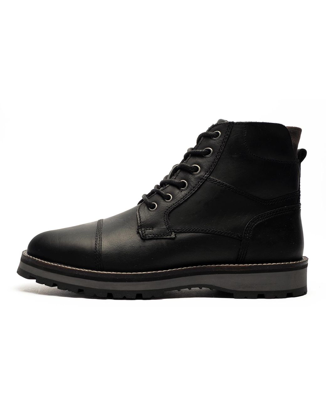 Mantaray Black Tay By Debenhams Leather Boots for men