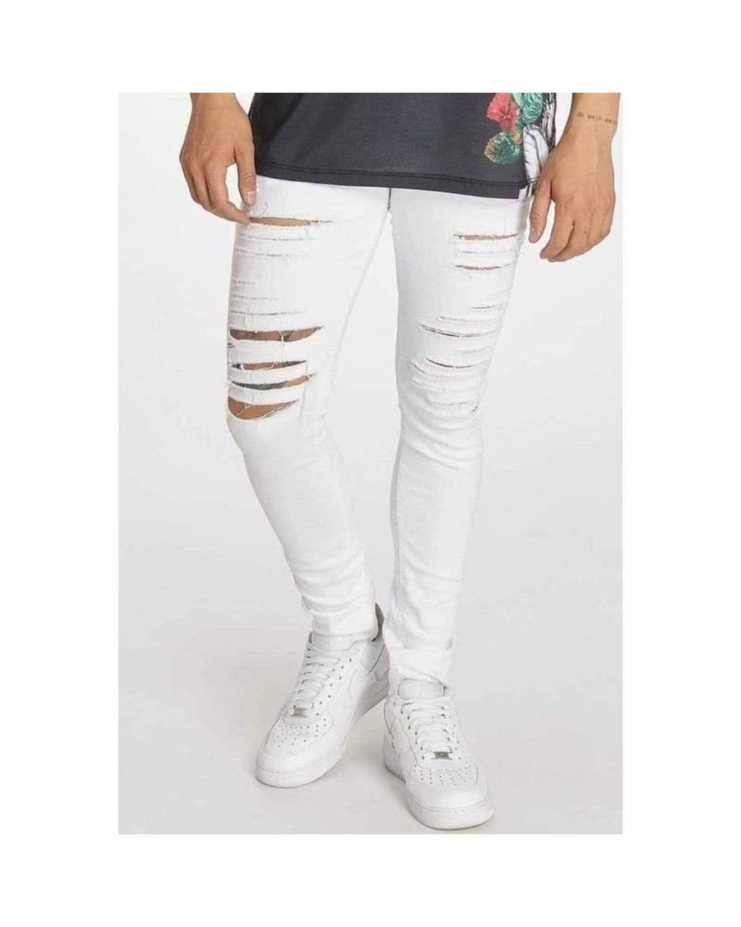 Criminal Damage Blue Camden Jeans Cotton for men