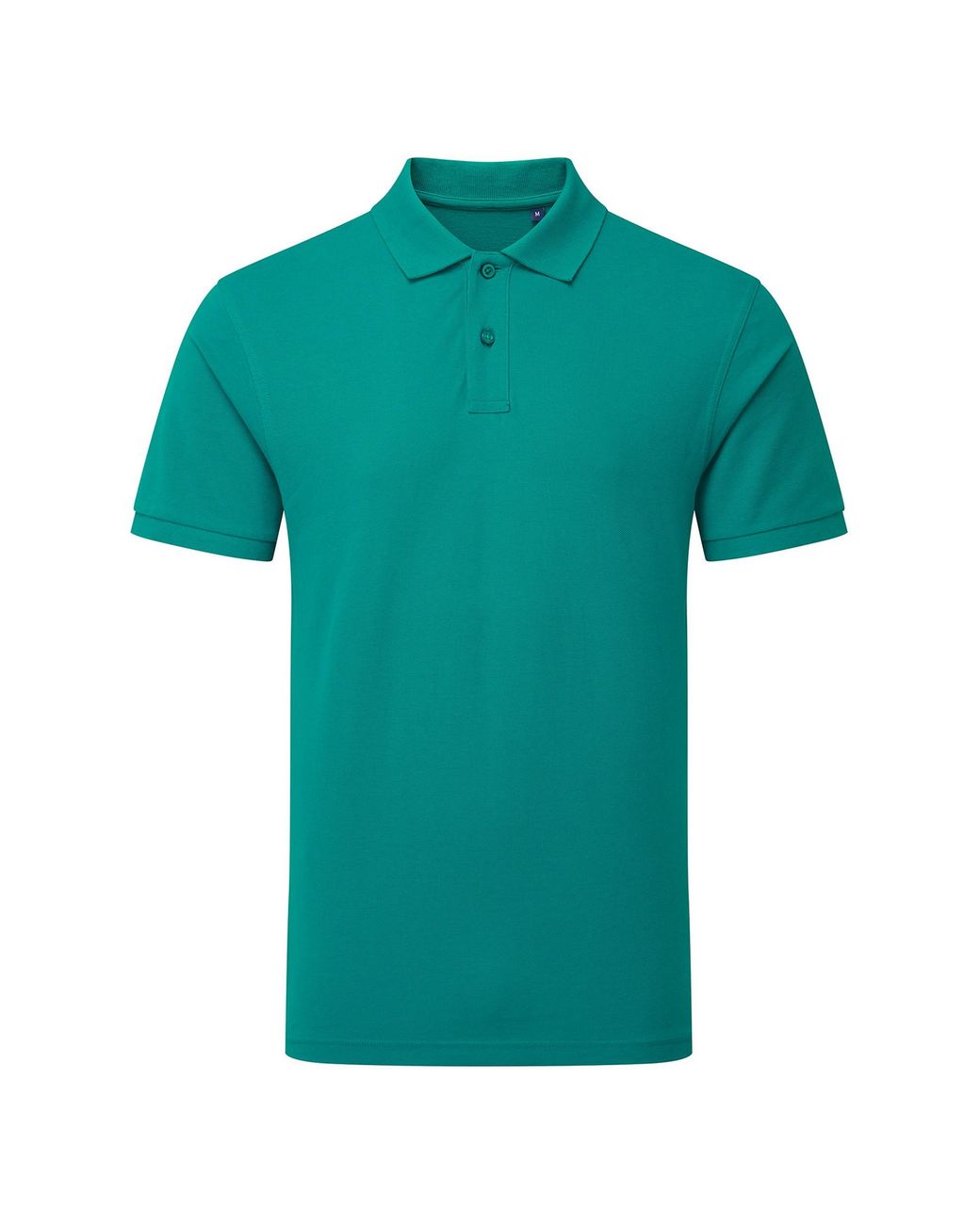 Asquith & Fox Green Plain Short Sleeve Polo Shirt (Jade)
