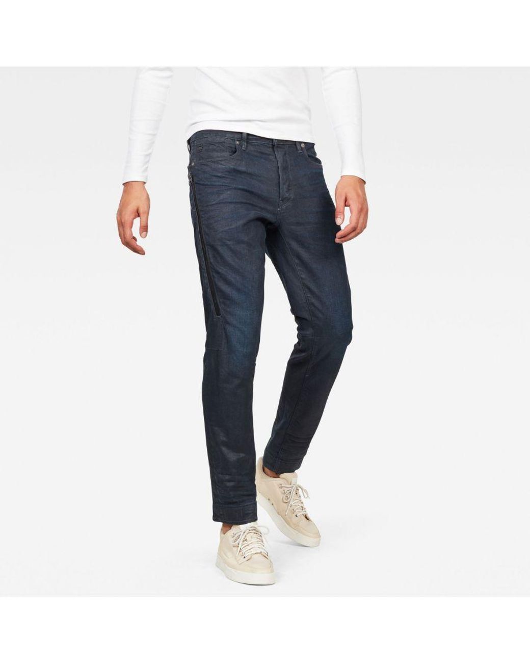 G-Star RAW Citishield 3d Slim Tapered Jeans Cotton in Blue for Men | Lyst UK