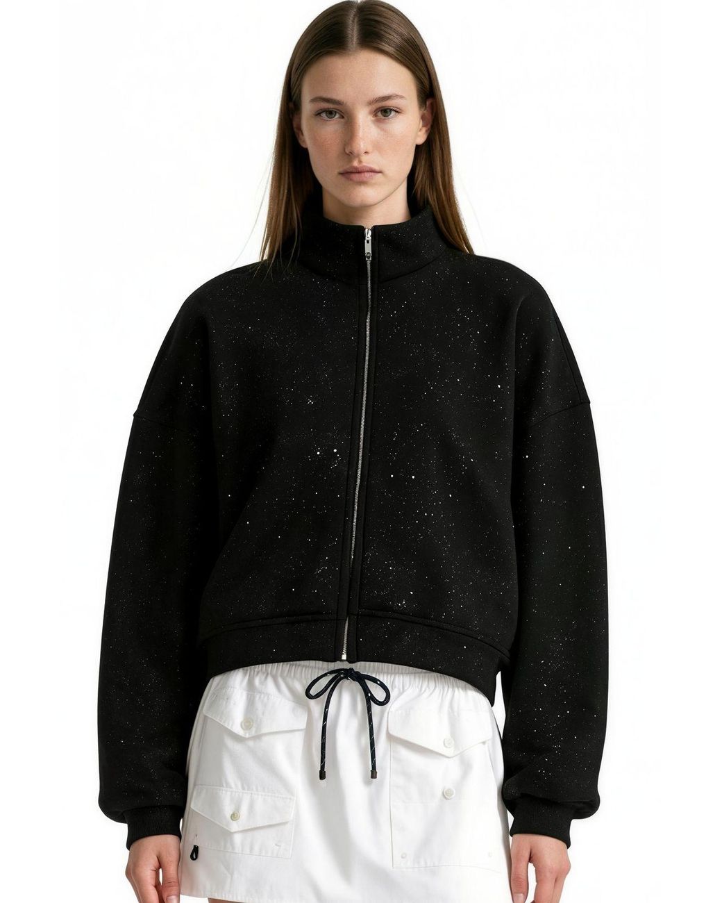 Busem Black Modal Blend Cardigan