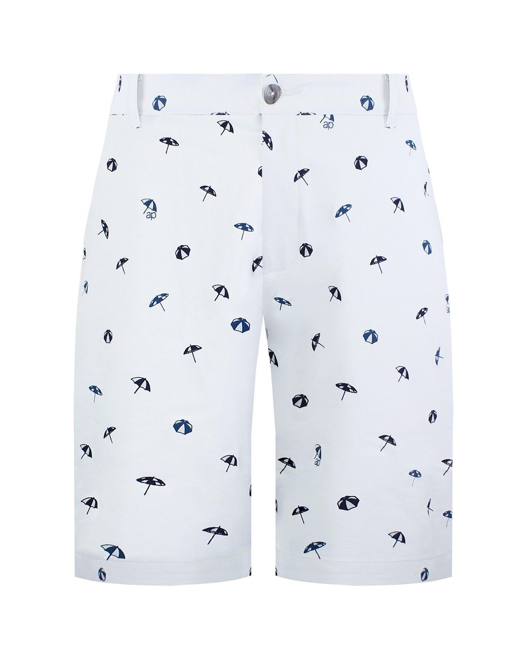 PUMA White X Arnold Palmer Dancing Umbrellas Golf Shorts for men
