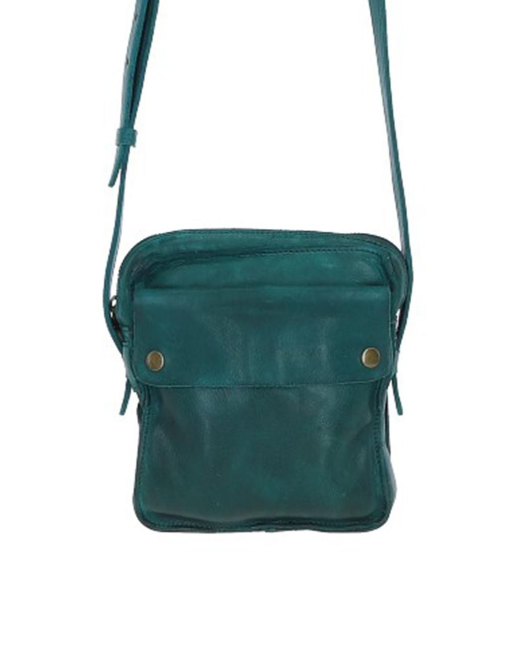 Ashwood Leather Blue Real Cross Body Bag