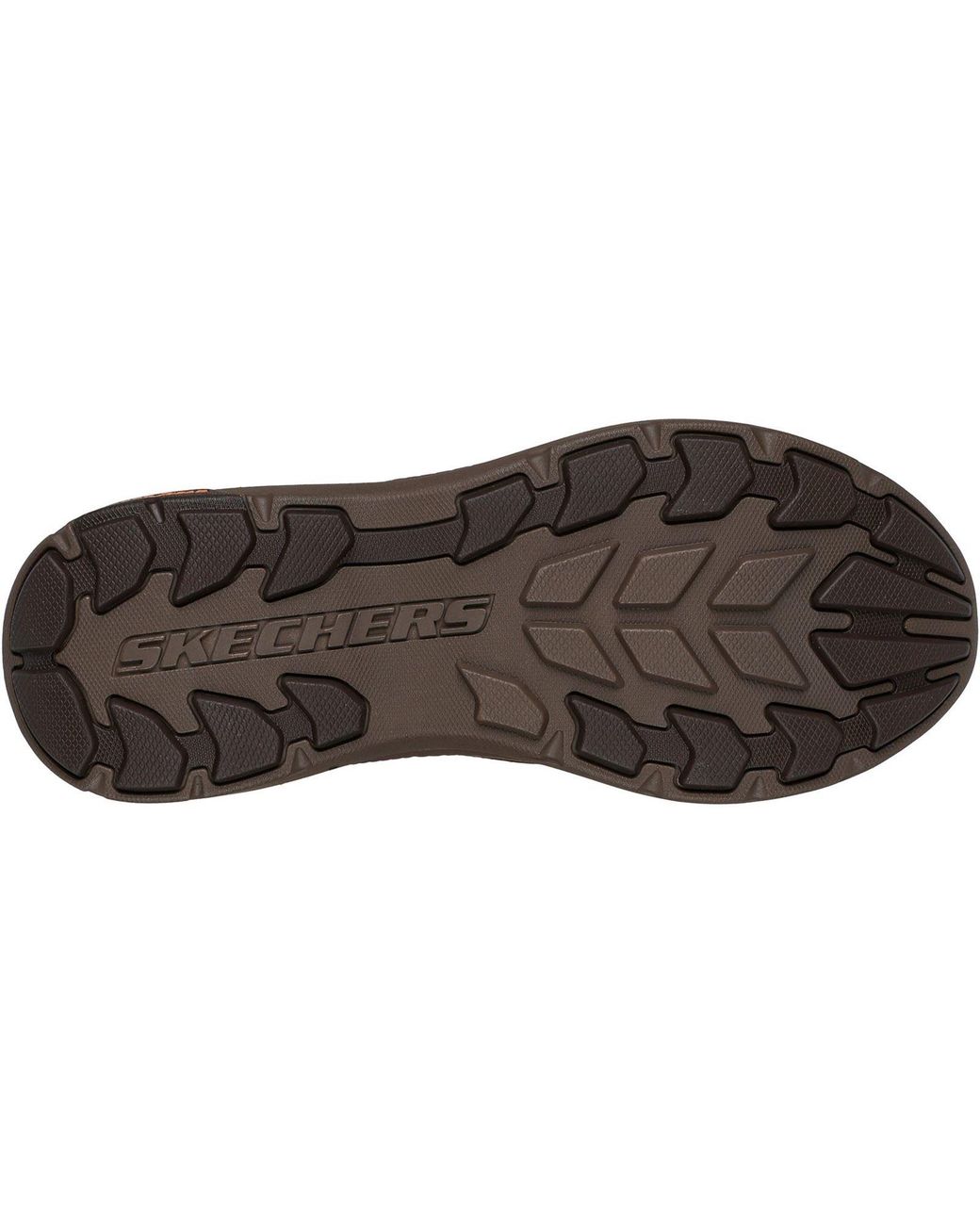 Skechers Brown Pollard Osgood Leather Cocoa Loafers for men