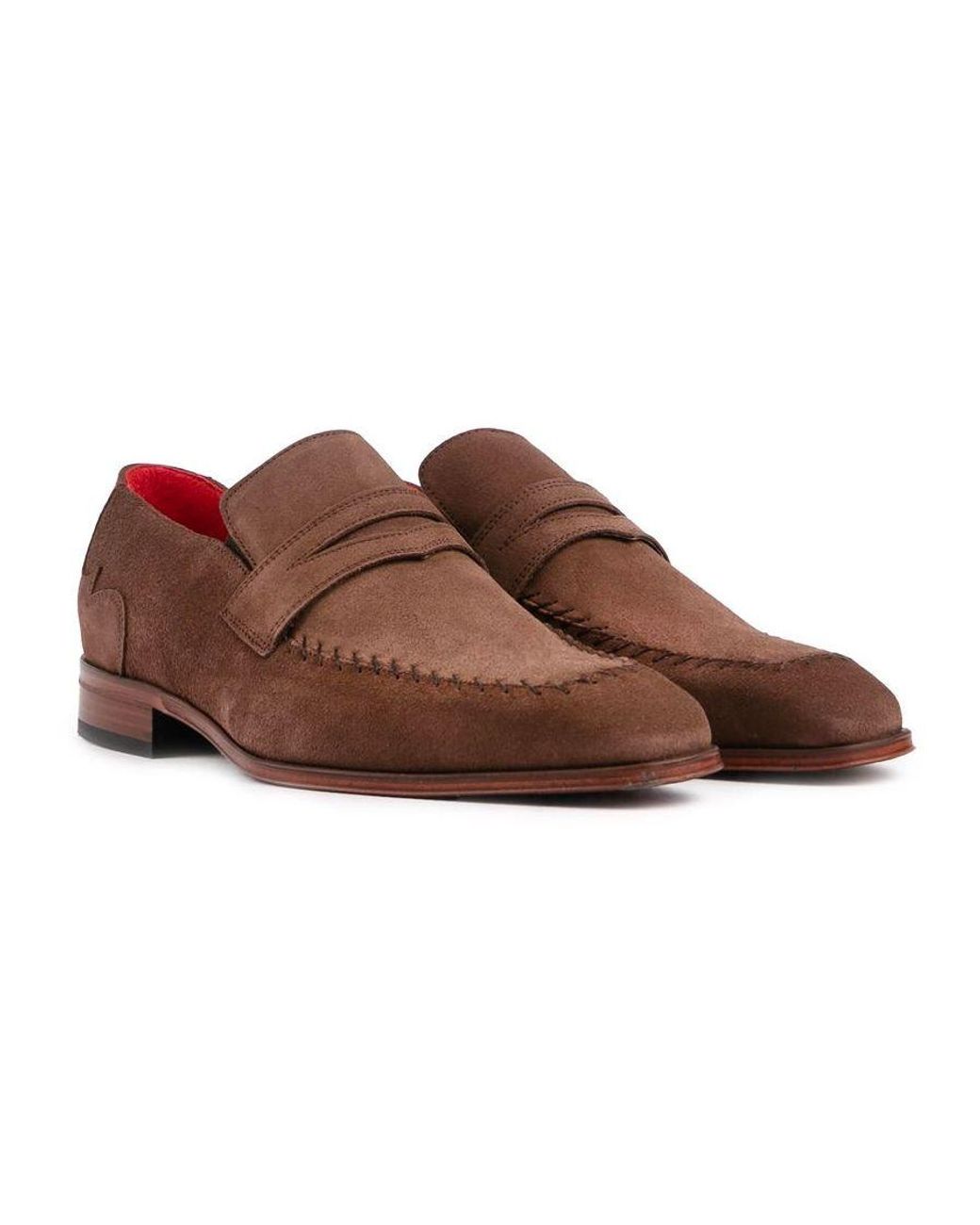 Suede loafer shoes mens sale