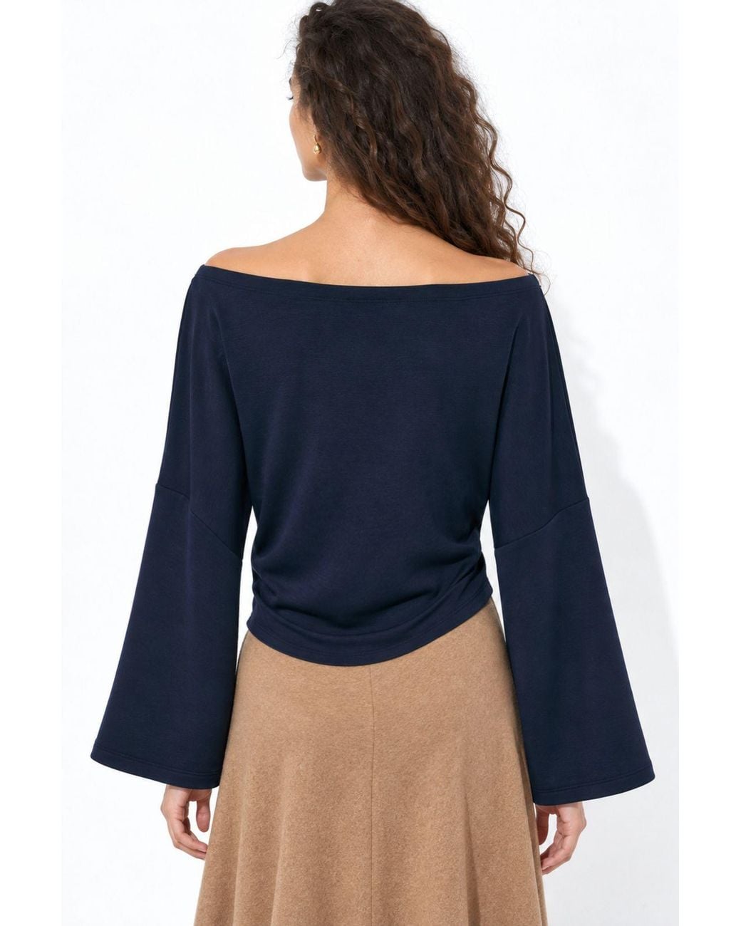 Busem Blue Modal Blend Blouse