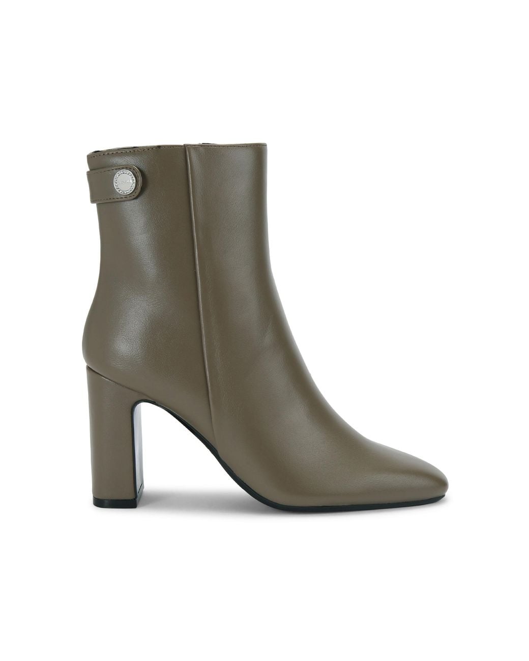 Carvela Kurt Geiger Gray Jackpot Ankle Boot - Khaki Heeled Ankle Boot