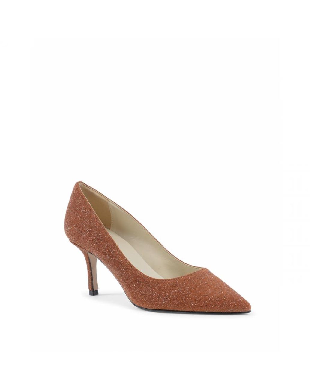 Versace 19.69 Abbigliamento Sportivo Brown 19V69 Pump Leather