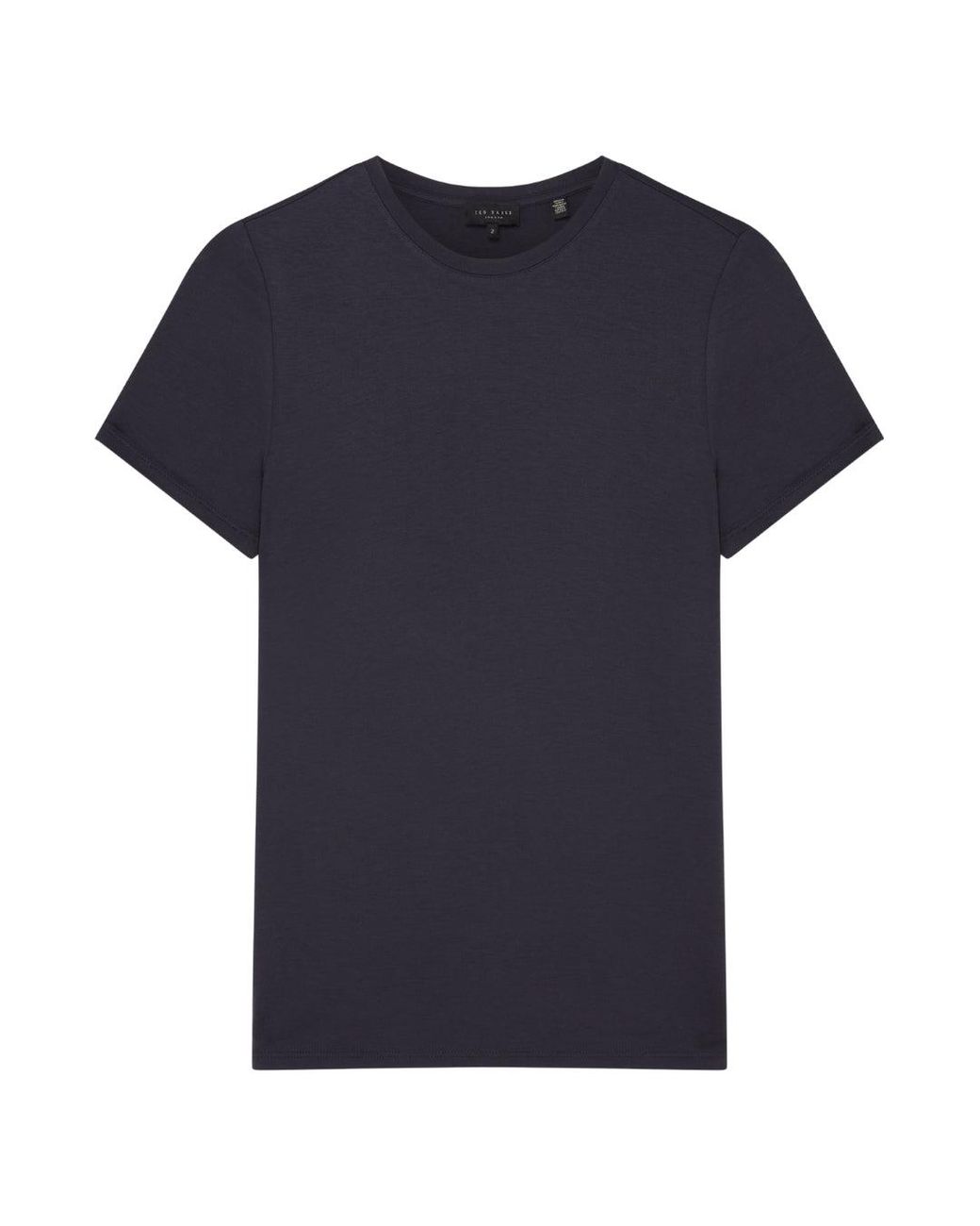 Ted Baker Blue Printed Fitted Tee