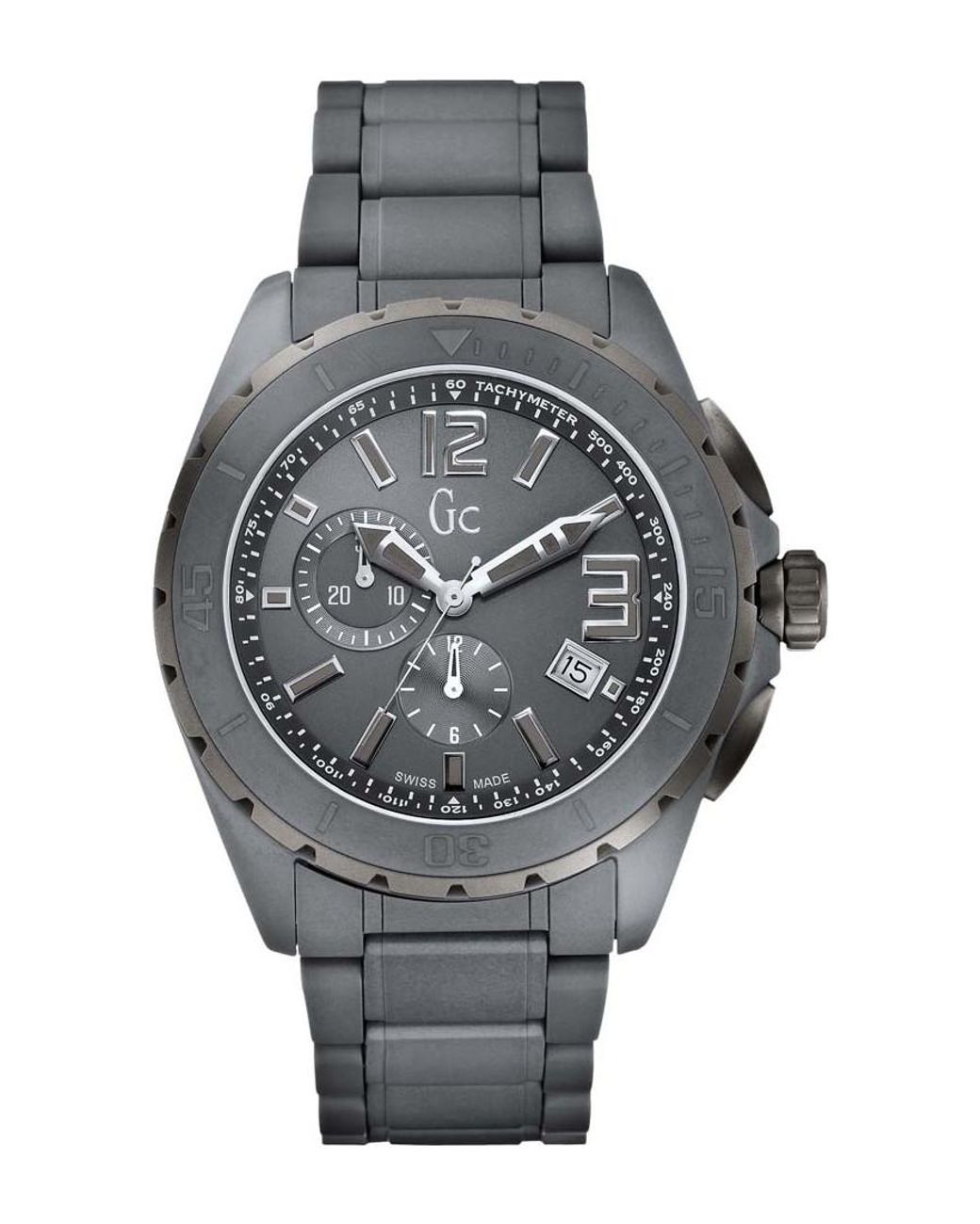 Gc Gray X76016G5S Sport Class Xxl Watch for men