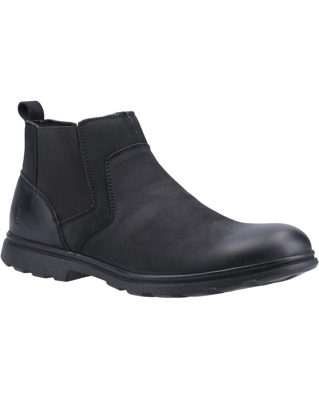 Hush Puppies Blue Tyrone Nappa Leather Boots for men