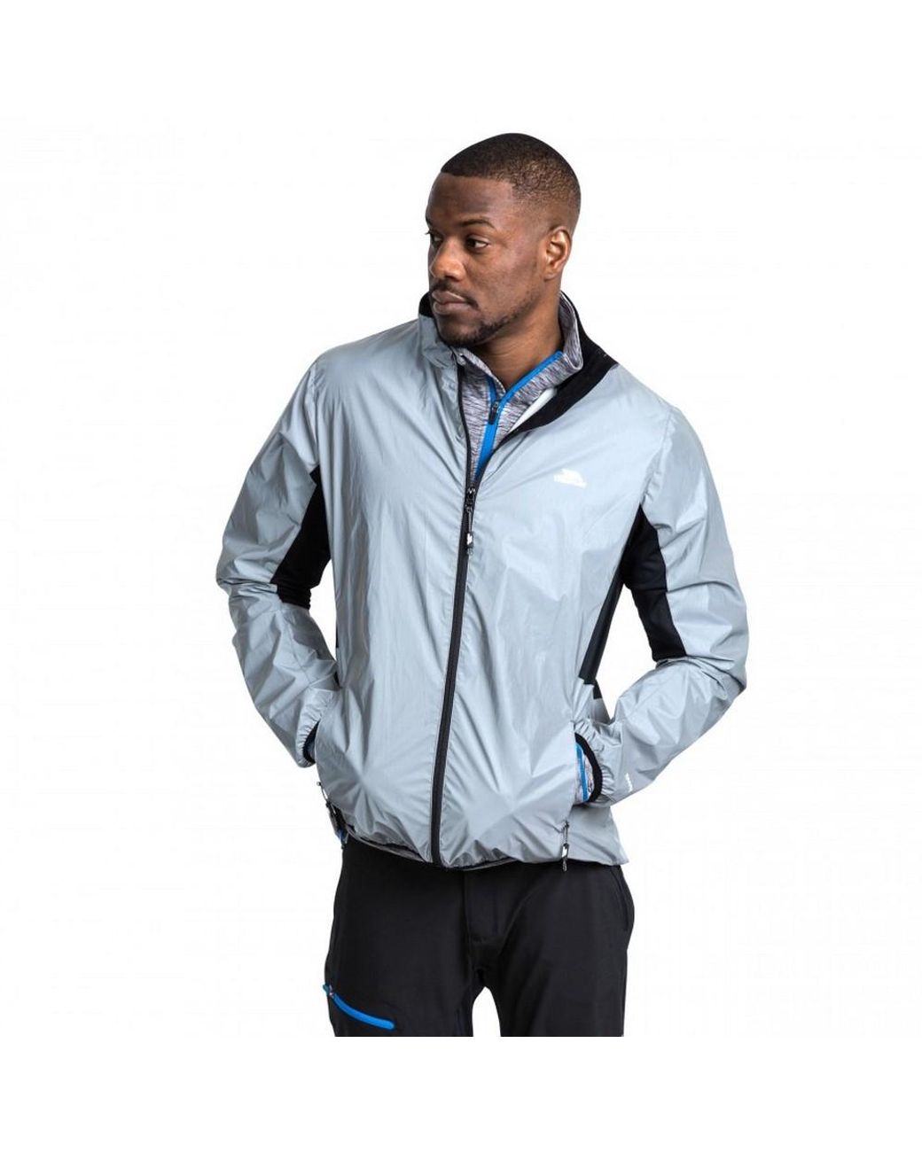 Trespass Blue Zig Reflective Active Jacket Reflective) for men