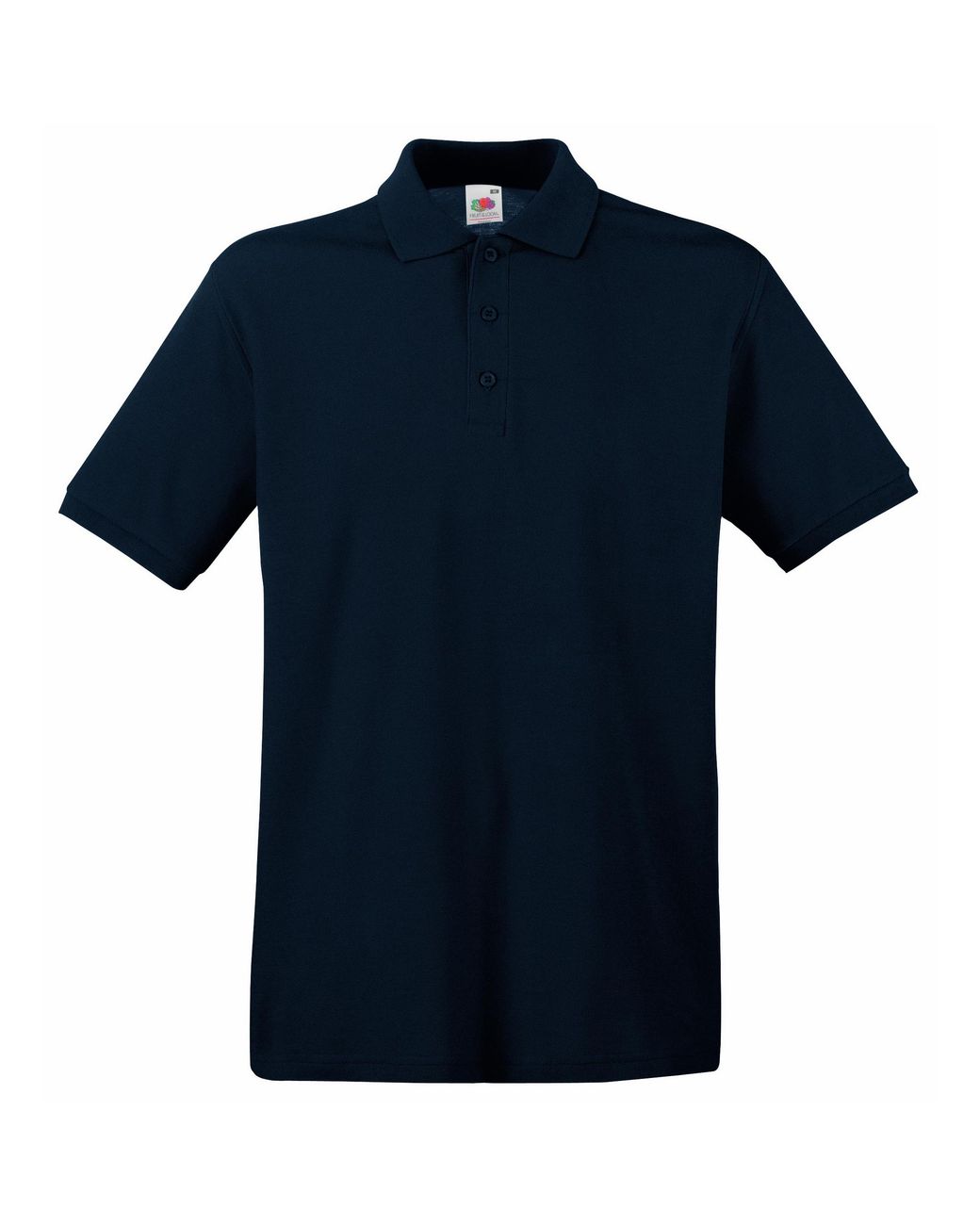 Fruit Of The Loom Blue Premium Short Sleeve Polo Shirt for men