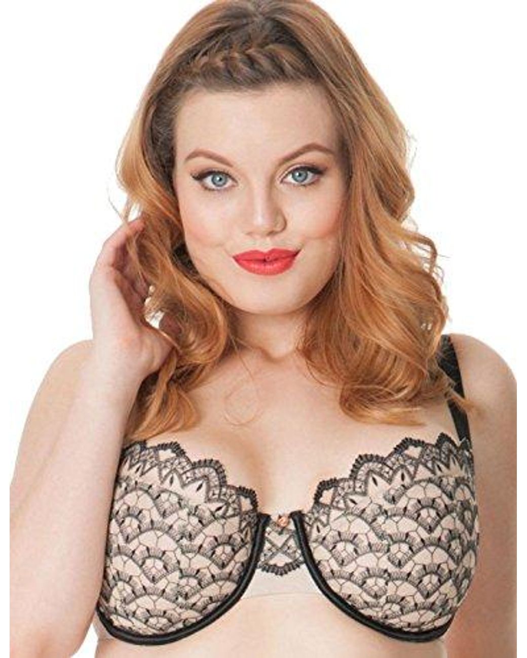 Curvy Kate Brown Fixate Balcony Bra