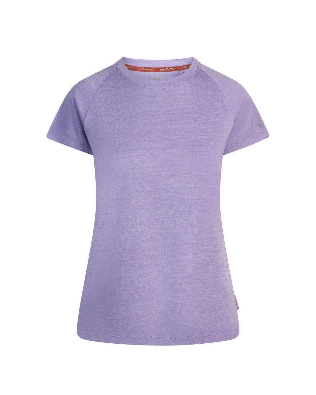 Trespass Purple Ladies Vickland Tp75 Active T-Shirt (Gelsomino Marl)