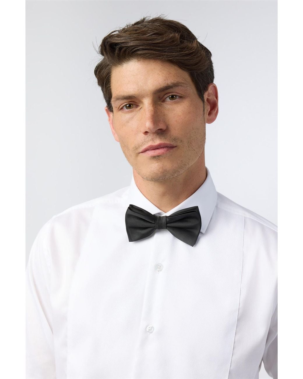 Alexandre Silver Label White Long Sleeve Tailored Formal Shirt for men