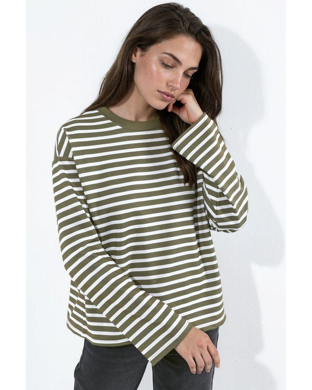 Hiccup Gray Striped Long Sleeve T-Shirt