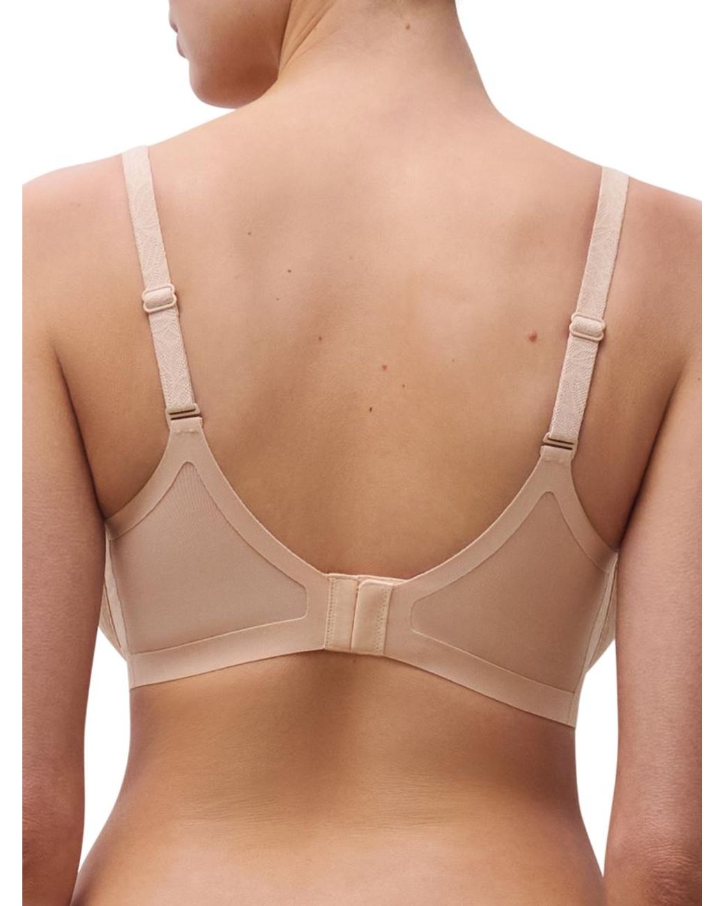 Chantelle Natural Pure Lace Covering Moulded Bra