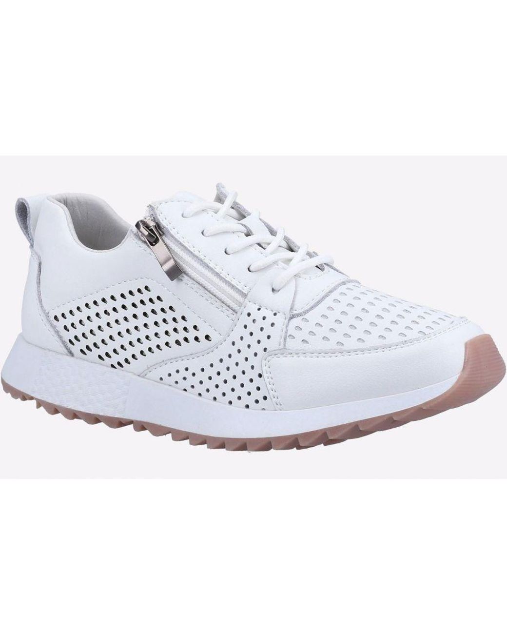 Fleet Foster White June Memory Foam Shoes
