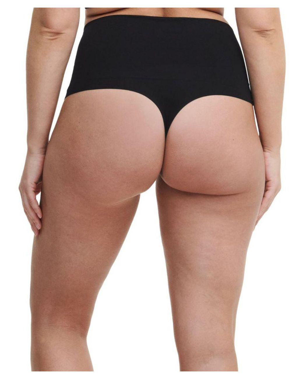 Chantelle Black Smooth Comfort Sculpting High Waist Thong