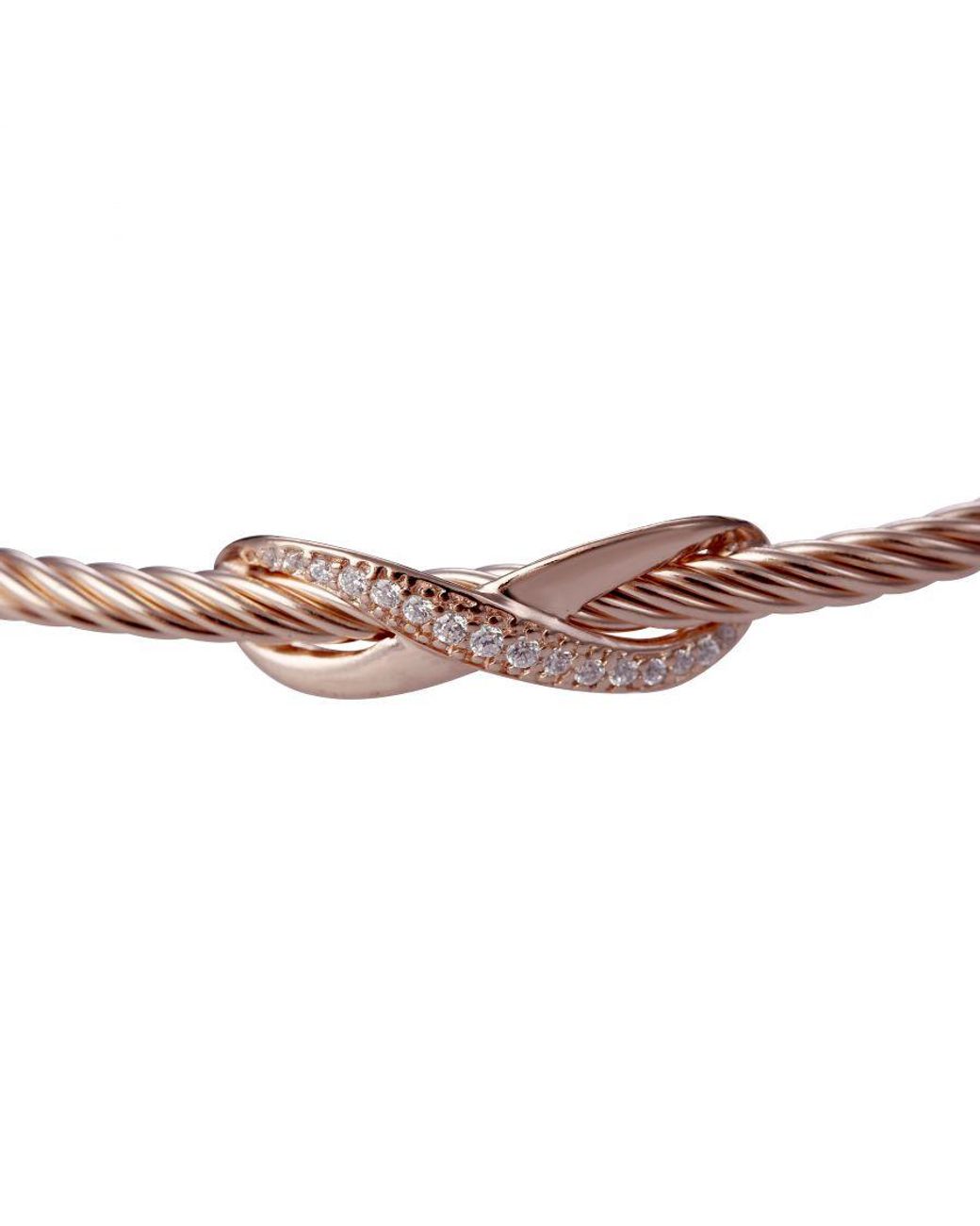 Orphelia Pink 'Bowi' 925 Sterling Bracelet