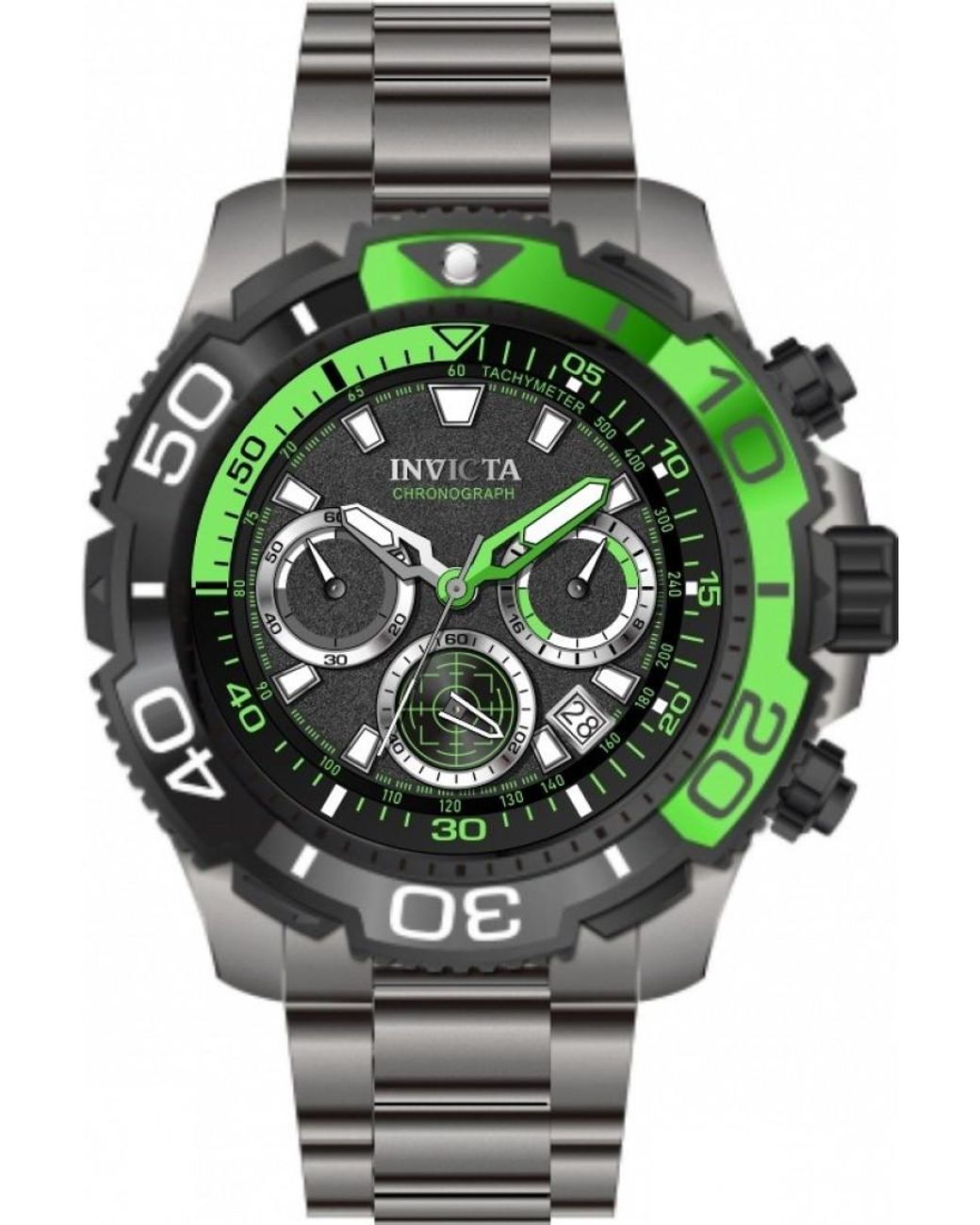 INVICTA WATCH Gray In-49494 Ti-22 Titanium Watch for men