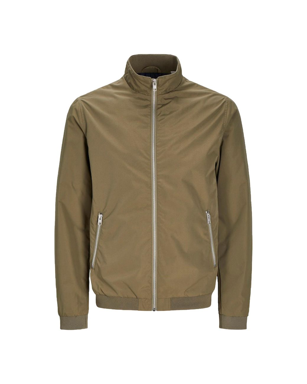 Jack & Jones Green Bomber Jacket Light Weight for men