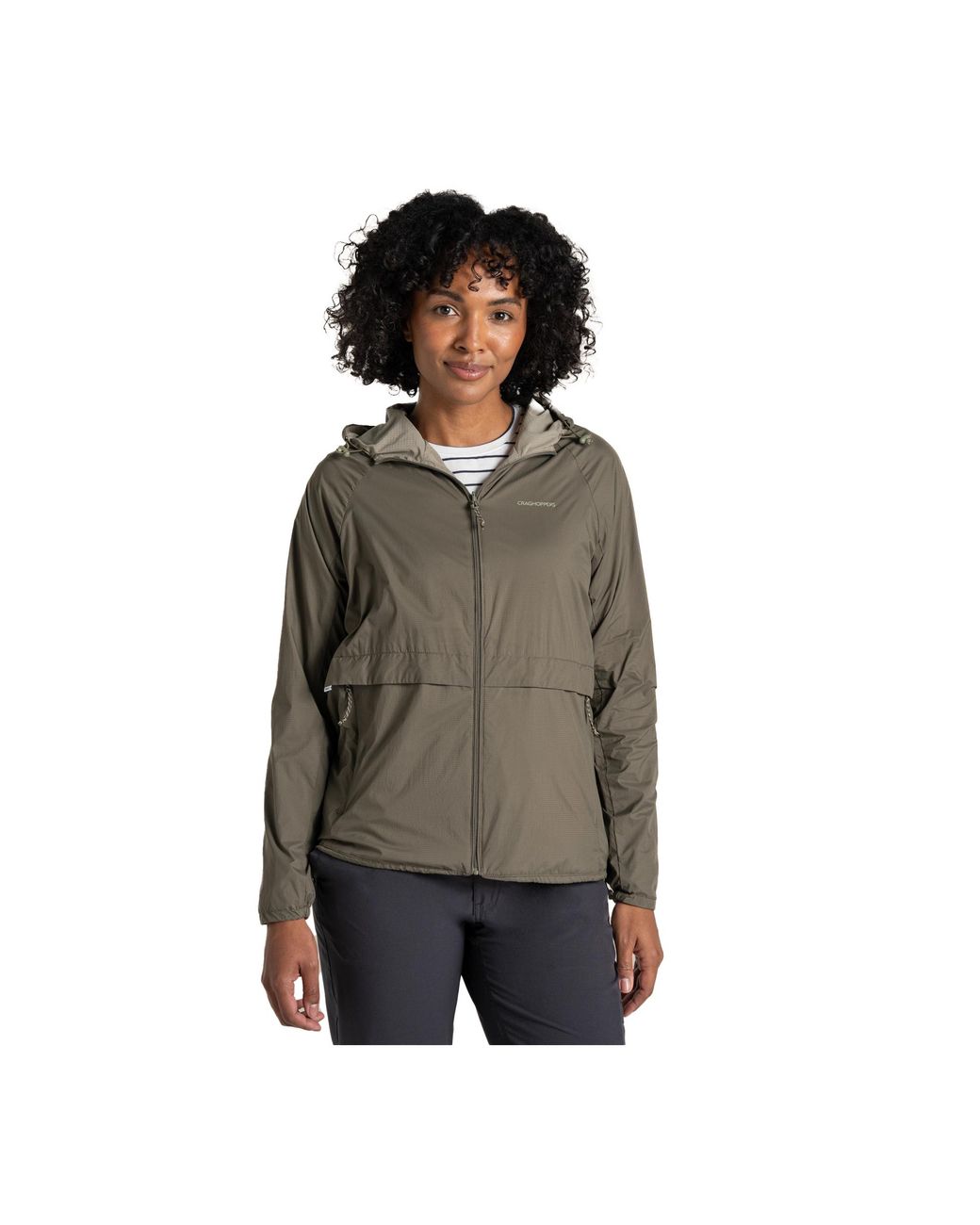 Craghoppers Green Ladies Rosa Nosilife Reversible Jacket (Wild/Vert)