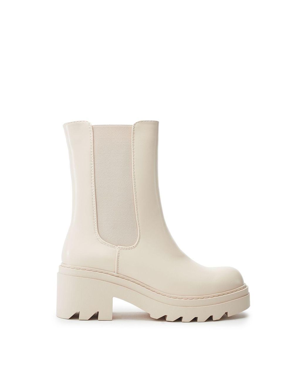 b.soleful Natural Givver Boots Faux Leather