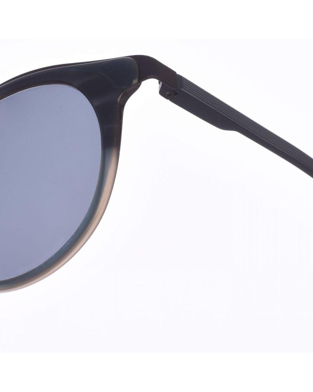 Zen Blue Pantos Z431 Shape Acetate And Metal Sunglasses