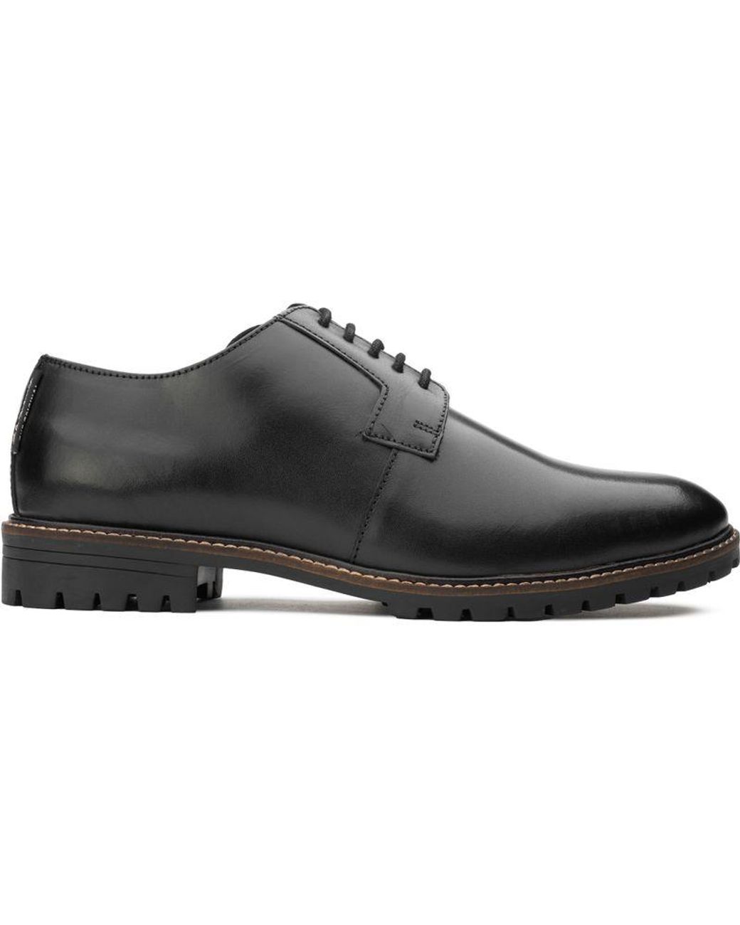 Ben Sherman Black Fleet Shoes for men