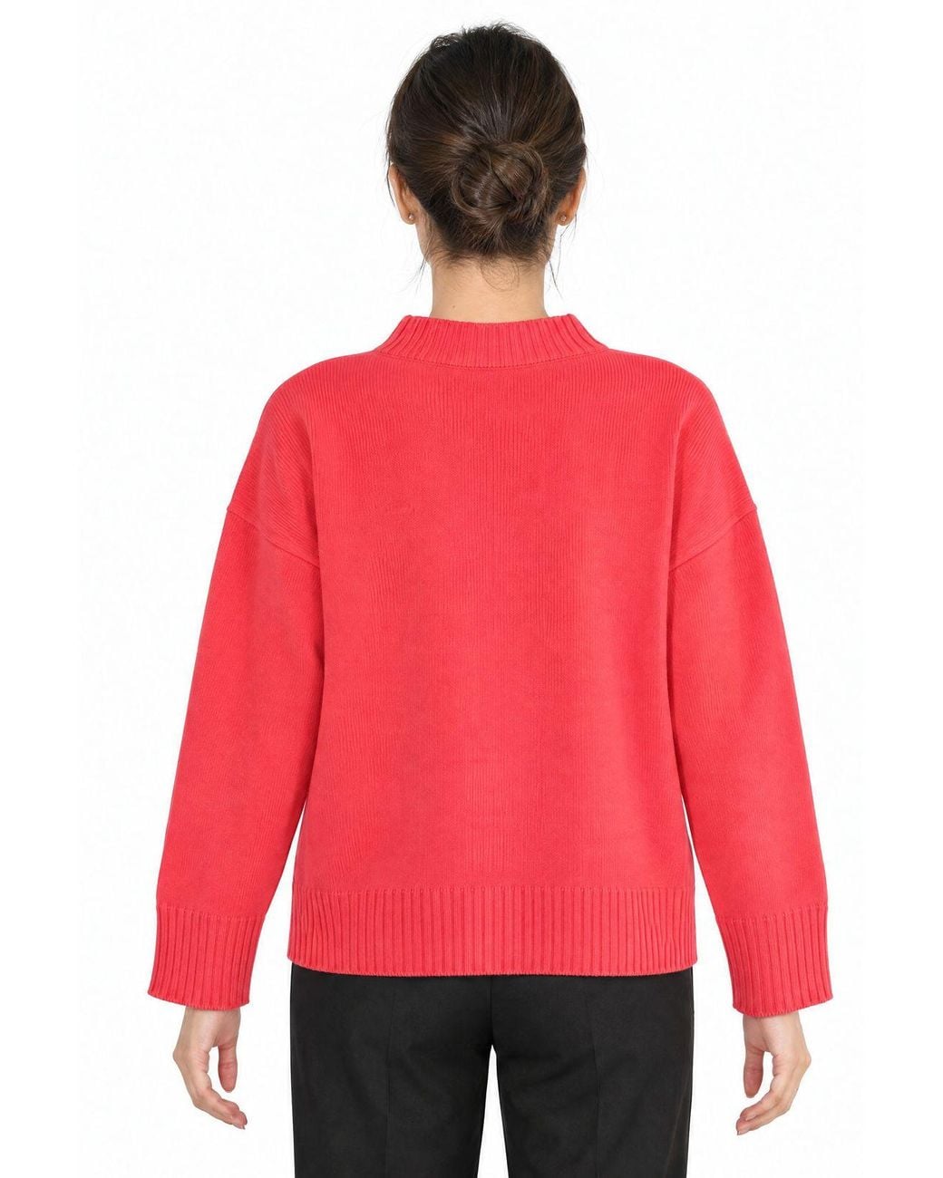 Viorna Red Crewneck Sweatshirt