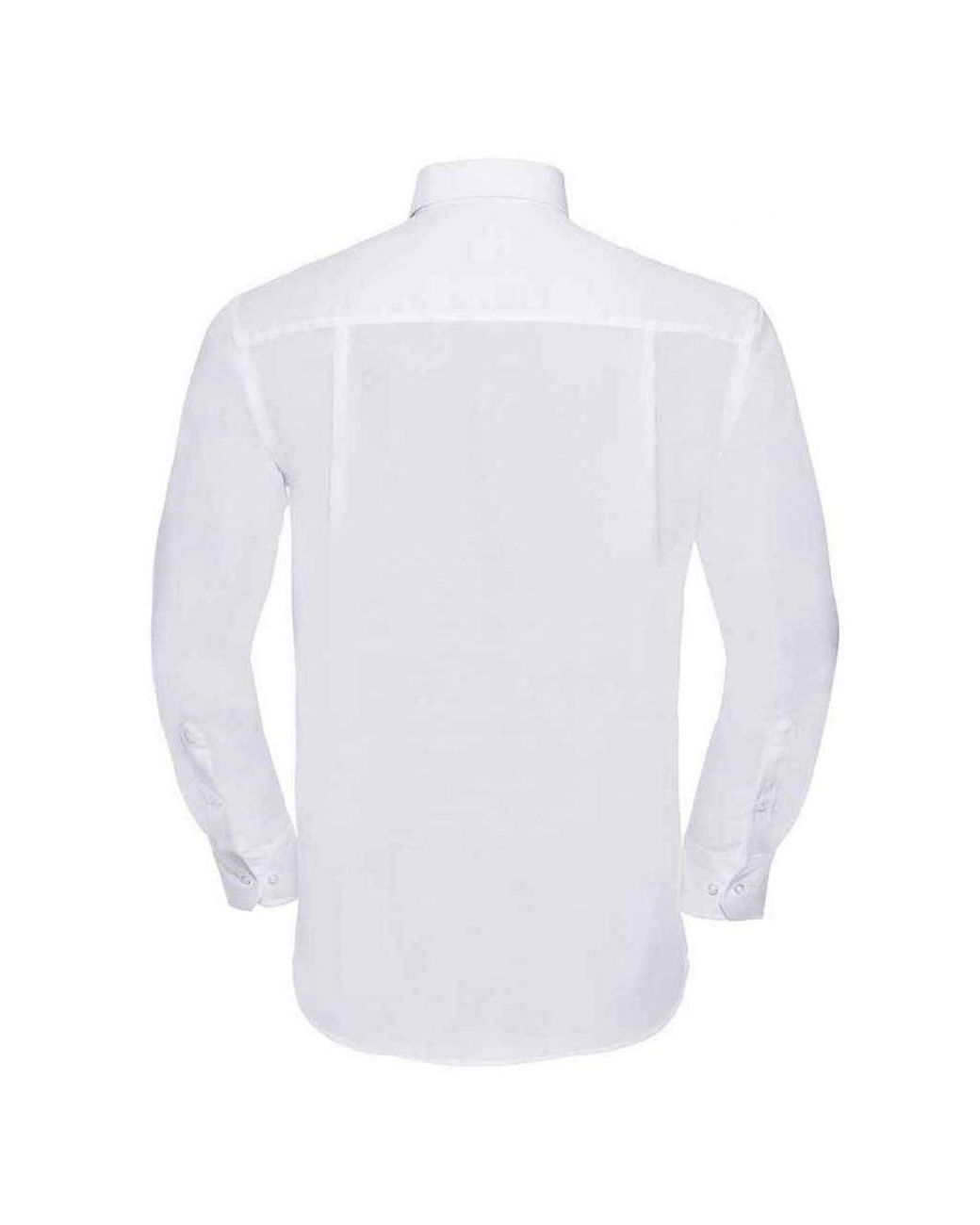 Russell White Collection Ultimate Long-Sleeved Formal Shirt Cotton for men