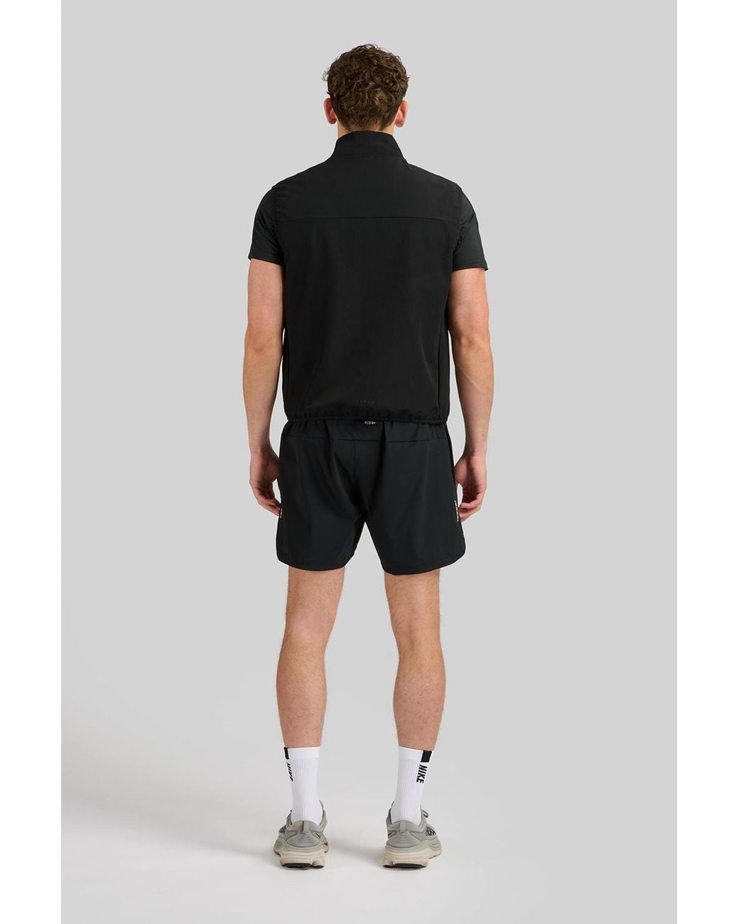 03 Run ALTRYN Funnel Neck Running Gilet in Black for Men | Lyst UK