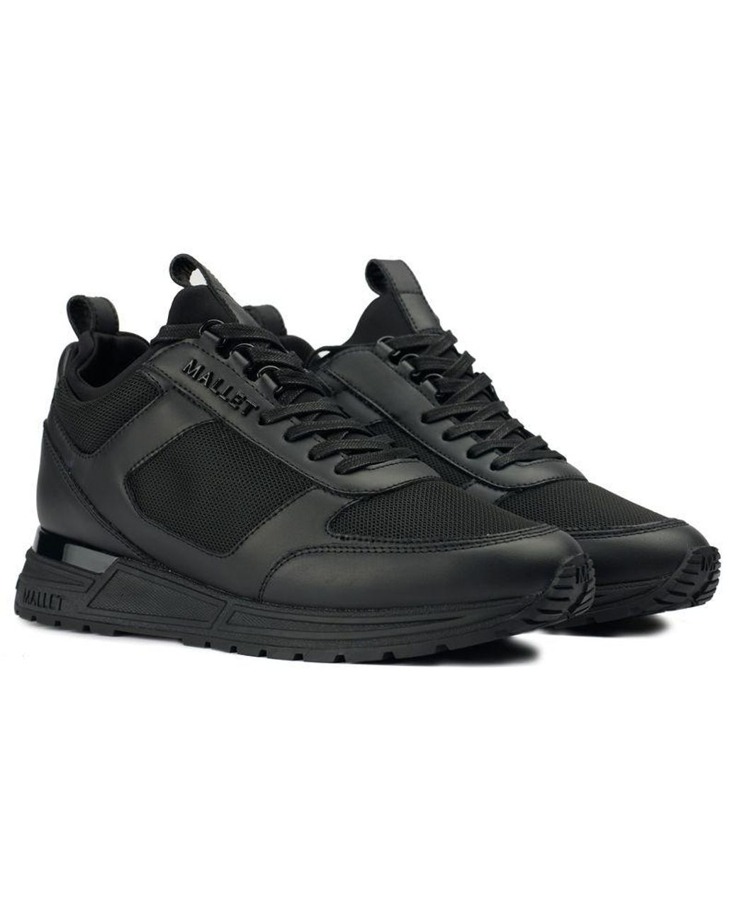 Mallet Black Diver Lite Trainers for men