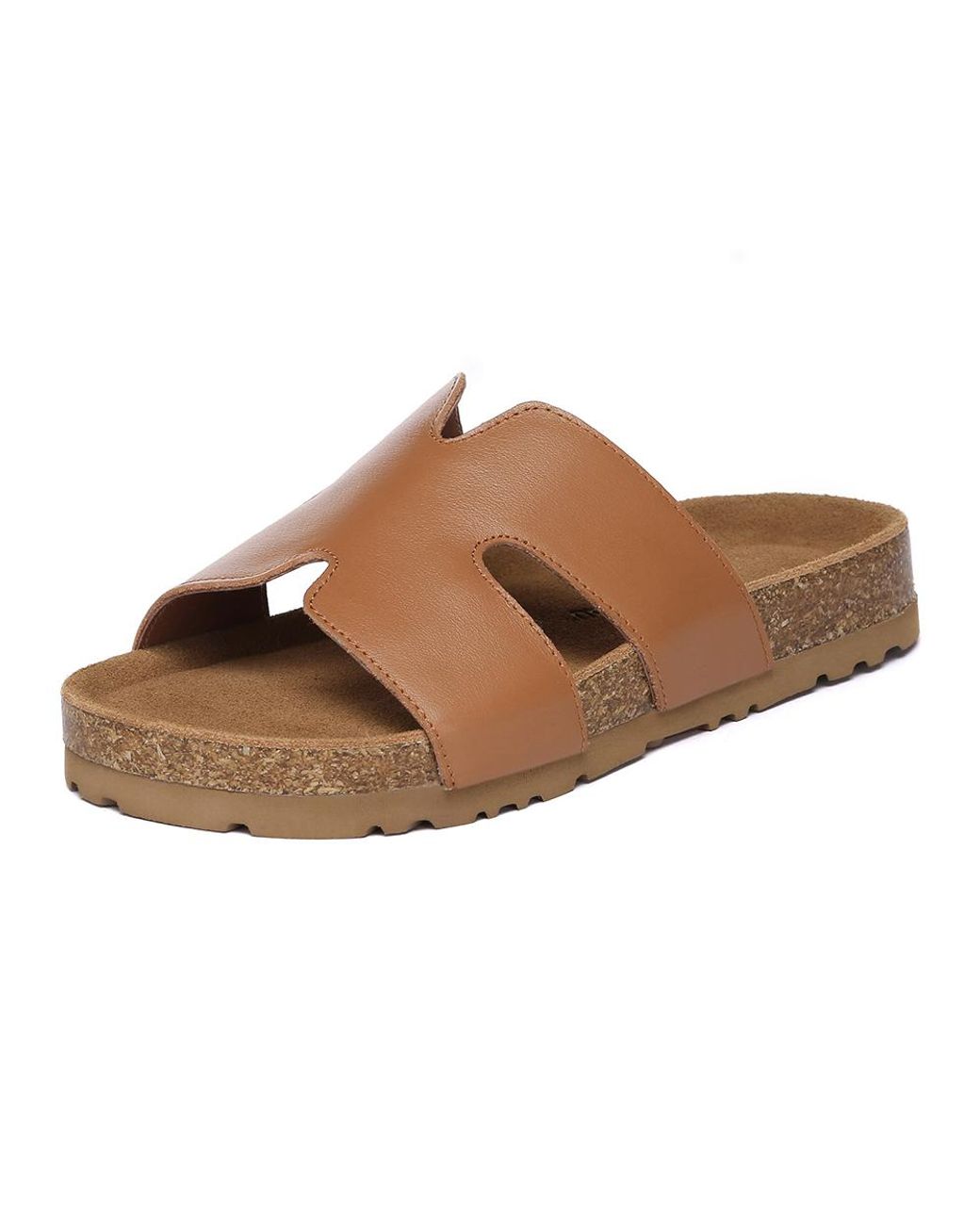 EverAu Australia Brown Ever Au Heidy Slides With Sole