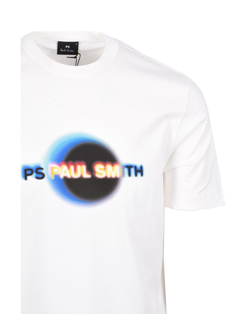 Paul Smith White Eclipse Casual Fit T-Shirt Cotton for men