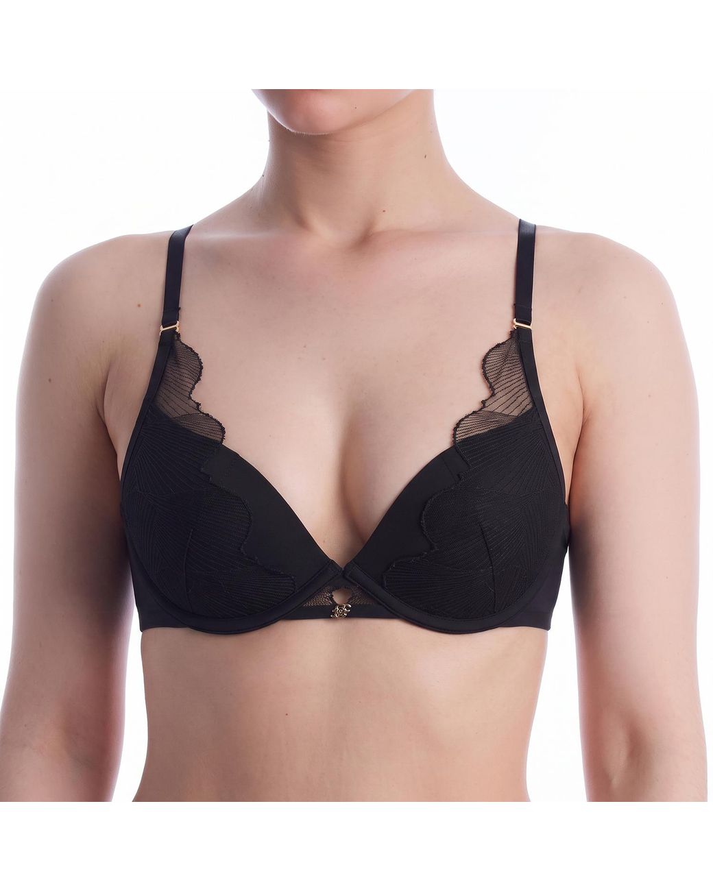 Boss Blue Underwire Lace Bra 50556287