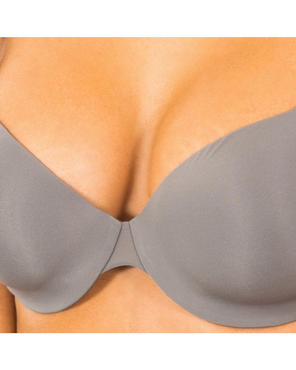 Tommy Hilfiger Gray Bra With Cups And Underwire 1387903605