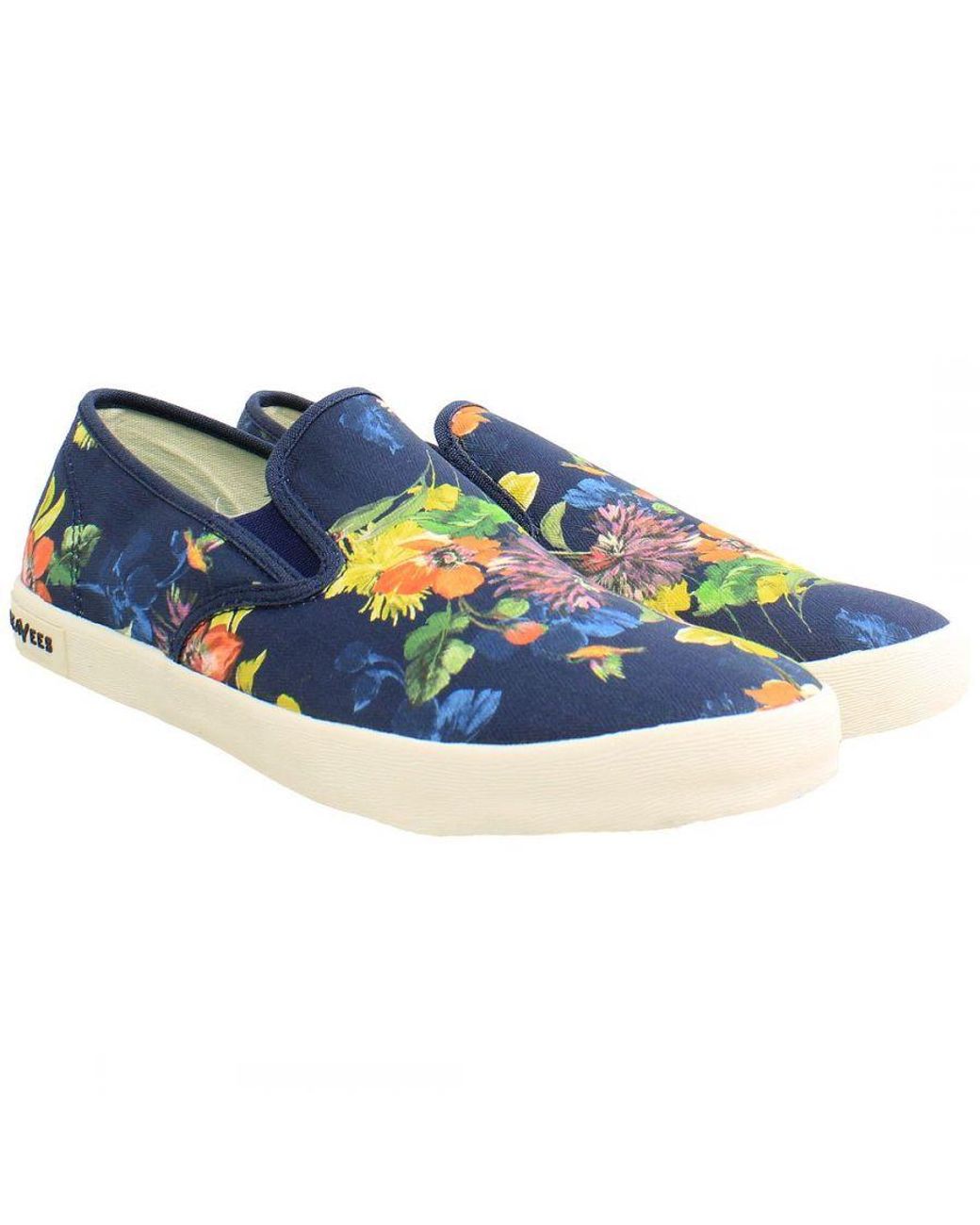 Seavees Blue Seavess Baja Trina Turk Plimsolls
