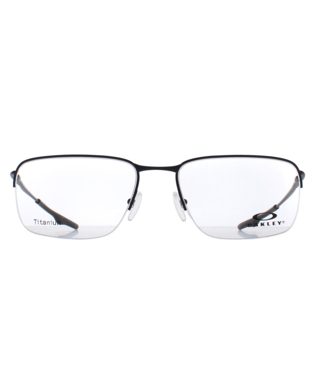 Oakley Brown Half Rimless Matte Dark Ox5148 Wingback Sq for men