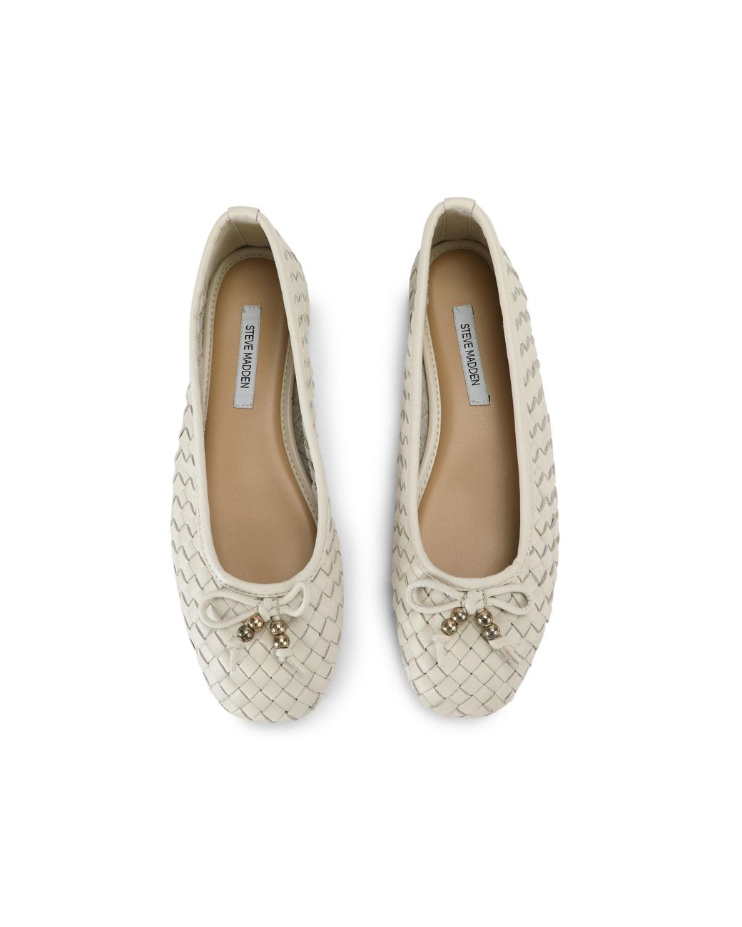 Steve Madden Metallic Leather Divy Ballet Flats