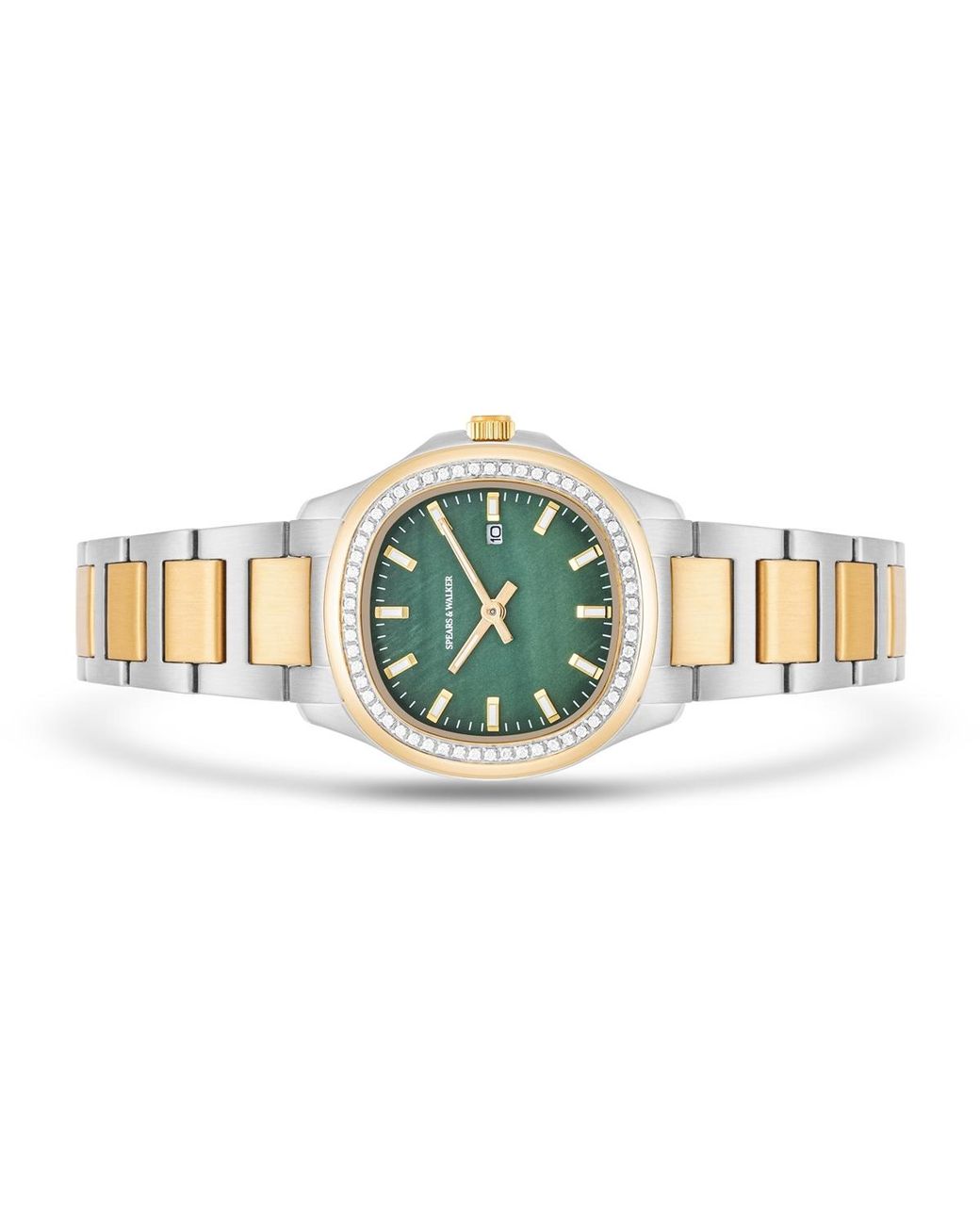 Spears & Walker Metallic Stainless Steel Watch Approx. 32.4 Mm