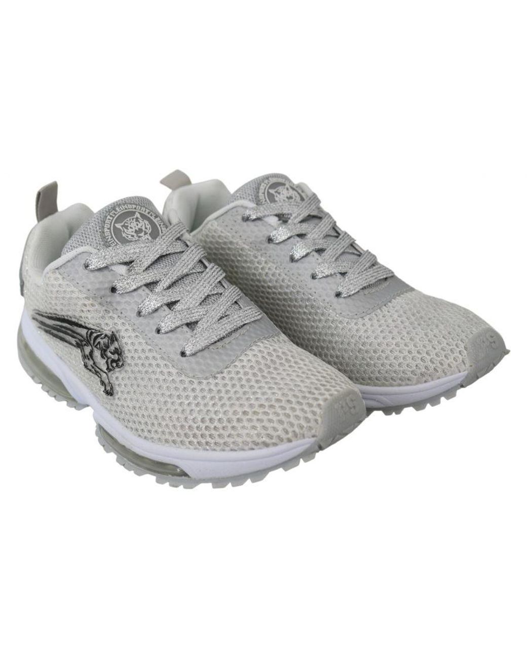Philipp Plein Gray Sneakers